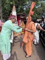 HH Swamiji's visit to Shri Shantadurga Temple, Goa (15 Nov 2023)